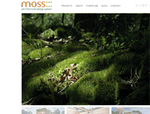 Tablet Screenshot of moss-design.com